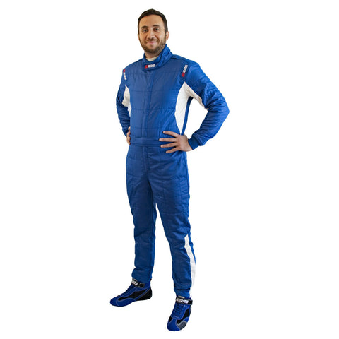 RRS Diamond Star race suit Blue FIA 8856-2018