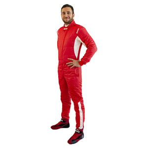 RRS Diamond Star race suit - Red - FIA 8856-2018