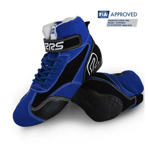 RRS blue racing boots - FIA 8856-2018