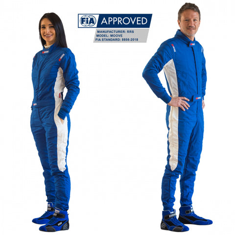 RRS MOOVE Race suit - BLUE - FIA 8856-2018