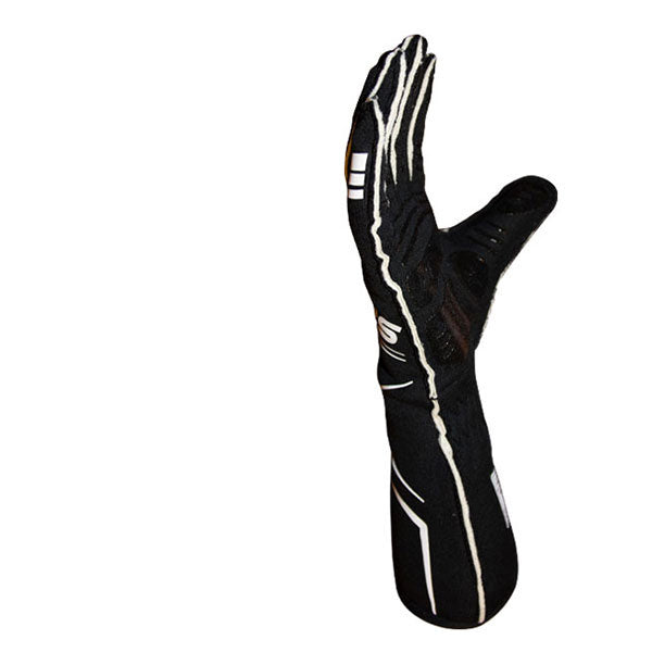 FIA RRS DYNAMIC 2 gloves (External seams) - Black - FIA 8856-2018