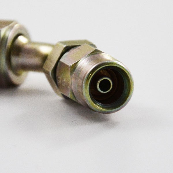90° Swept tube female concave fitting