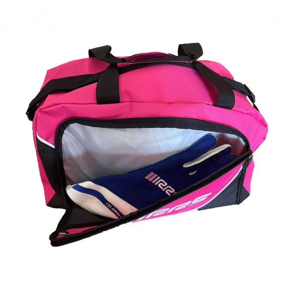 RRS Helmet and Hans or racing suit bag - Pink - 33 liters