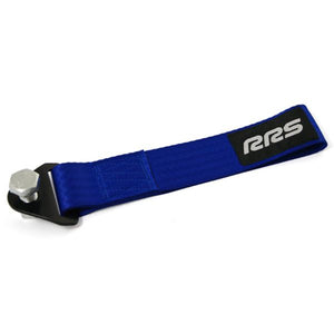 Blue door handle/strap