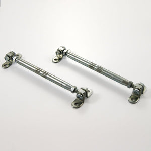 Adjustable pulling arms for lights - Grey (a pair)